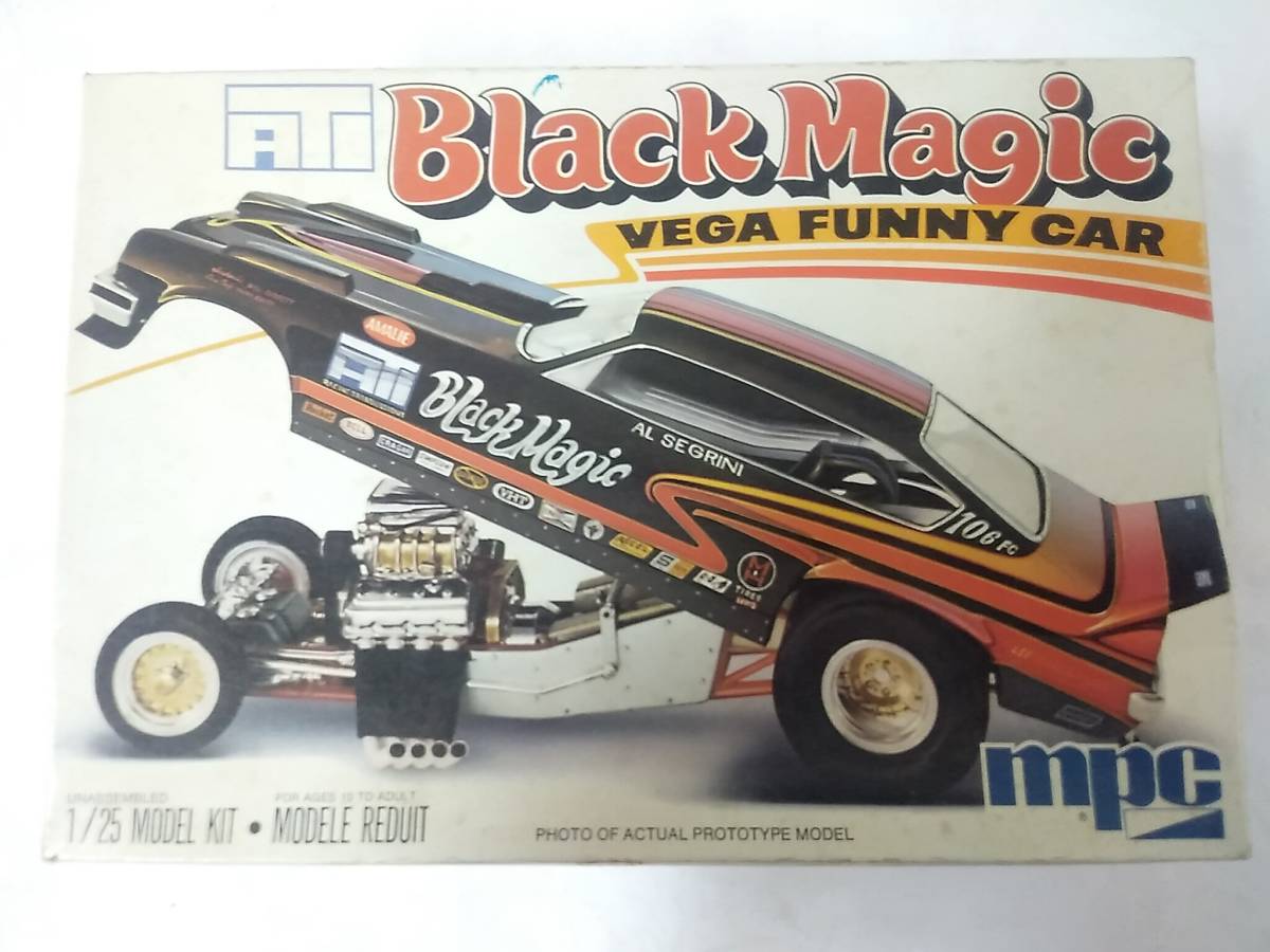 セール，格安 海外 プラモデル キット MPC 1/25 ブラックマジック ベガファ二ーカー 一部組み立て済み Black Magic vega funny car(その他)｜売買されたオークション情報、yahooの商品情報をアーカイブ公開 - オーク その他
