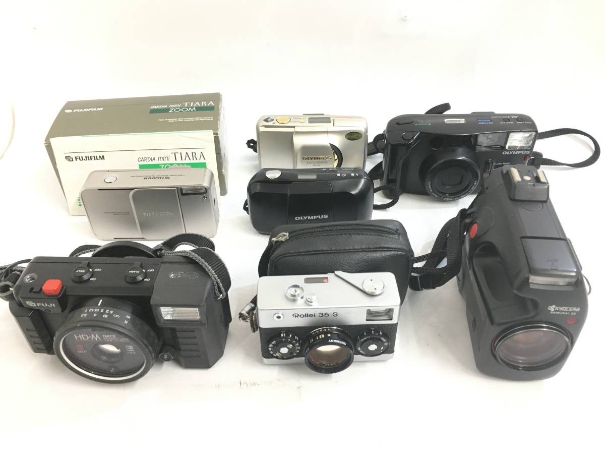 売切り Rollei 35 S 等 カメラ7台 おまとめセット ローライ 京セラ 