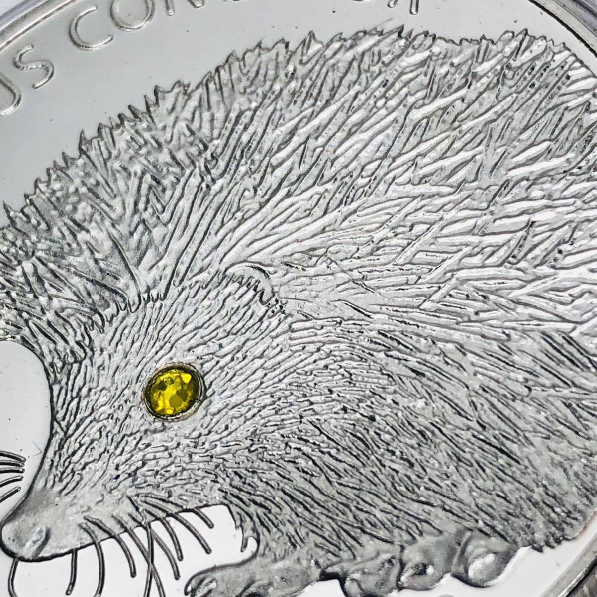 nana1648ベラルーシチャレンジコイン ハリネズミ 外国硬貨 海外古銭 