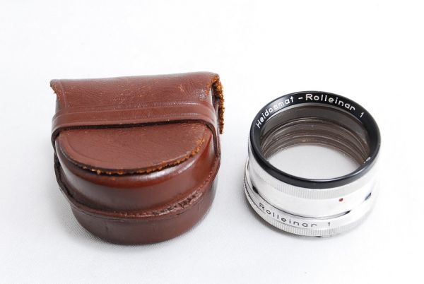 ローライ○Rollei 二眼レフ Bay1用○ローライナー1○革ケース付
