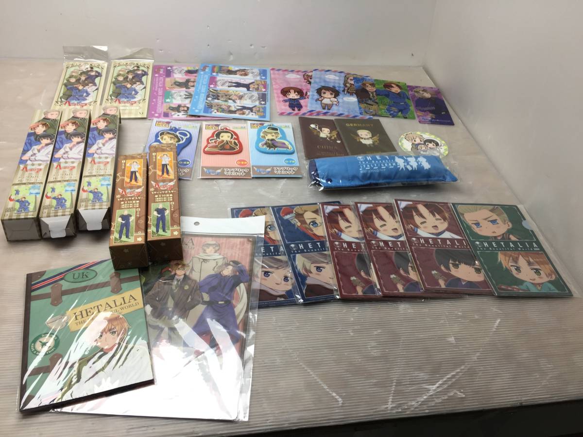ヘタリア グッズ まとめ売り ステッカー ブックマーカー ブックカバー ミニファイル など アニメグッズ 現状品 コミック アニメグッズ 売買されたオークション情報 Yahooの商品情報をアーカイブ公開 オークファン Aucfan Com