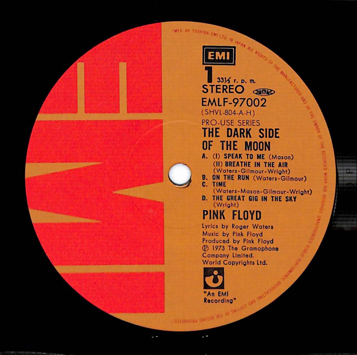 C09 Lp 帯付 プロ ユース 冊子付 ピンクフロイド 狂気 Pink Floyd 売買されたオークション情報 Yahooの商品情報をアーカイブ公開 オークファン Aucfan Com