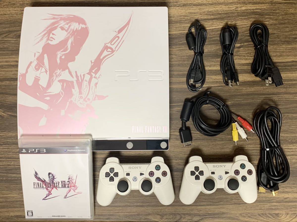 【美品】PS3 PlayStation3 CECH-2000B FINAL FANTASY XIII LIGHTNING EDITION ライトニングエディション