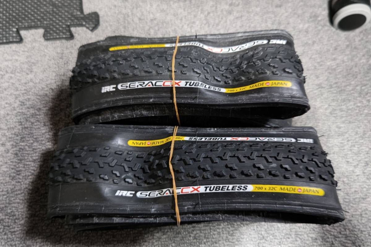 【新作入荷，大人気】 IRC SERAC CX tubeless 32C 2本(700C（クリンチャー、WO）)｜売買されたオークション情報、yahooの商品情報をアーカイブ公開 - オークファン タイヤ