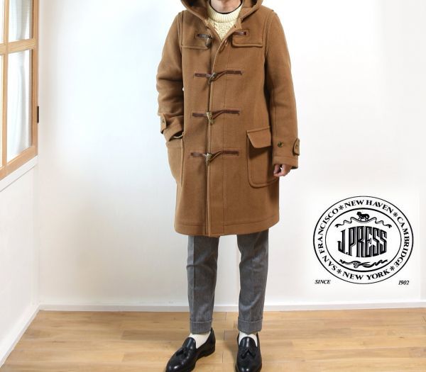 J.PRESS ダッフルコート vallombrosa トグルボタン M （ジェイプレス