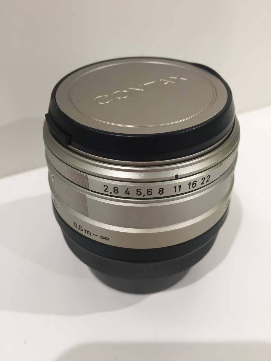 8073】コンタックス Carl Zeiss Biogon 2.8/28 レンズ 動作未確認
