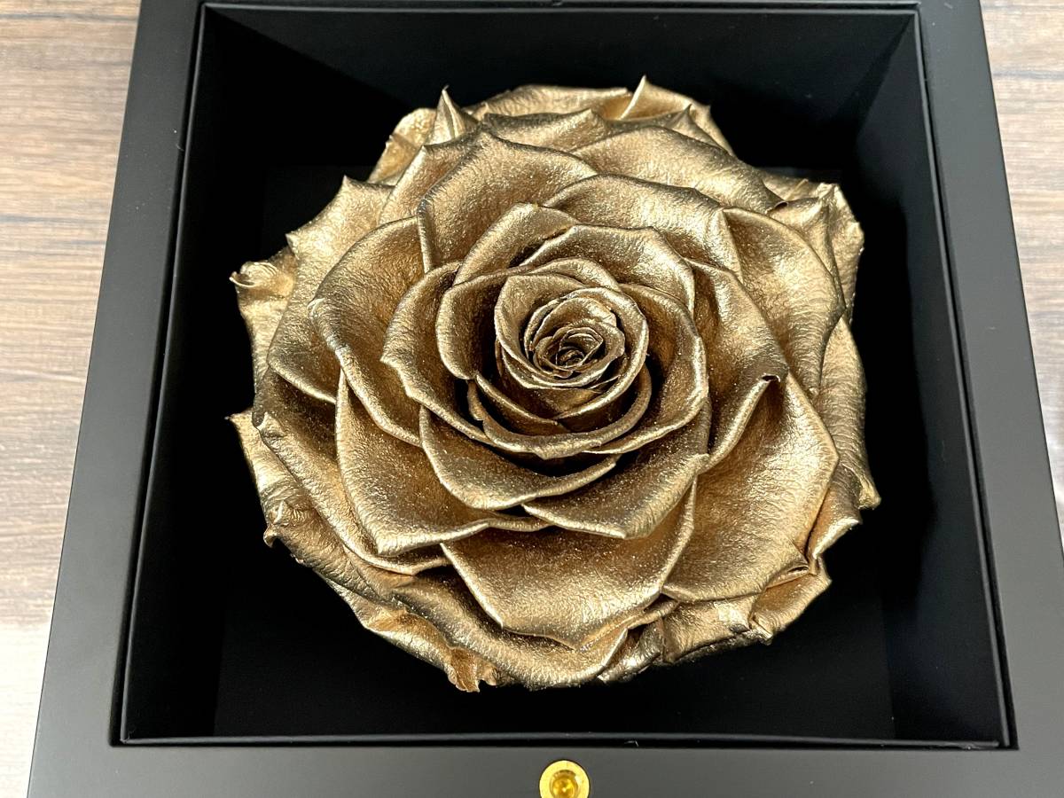 ROSE GALLERY GINZA ダイヤモンドローズ アモローサ 薔薇 ゴールド色