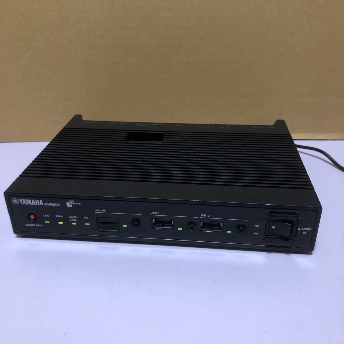 中古YAMAHA/ヤマハ NVR500 ブロードバンドVoIPルーター アダプタ 中古YAMAHA/ヤマハ NVR500 ブロードバンドVoIPルーター アダプタ