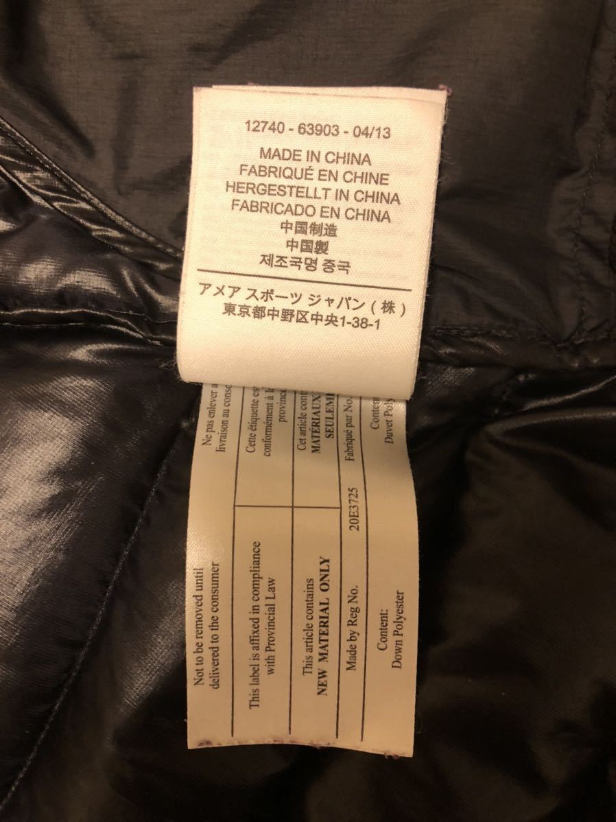 アークテリクス　レディース　ダウン　ブラック_5