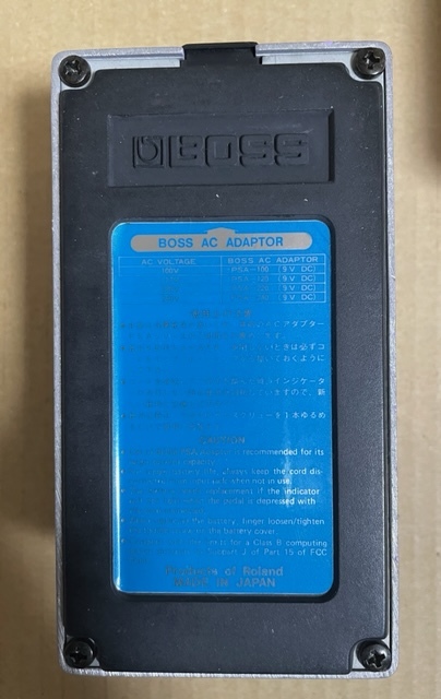BOSS Dimension C DC-2 1985年11月 極最初期 日本製 BOSS DC-2 DIMENSION C 1985年 発売初期シリアル 箱付き MADE IN JAPAN