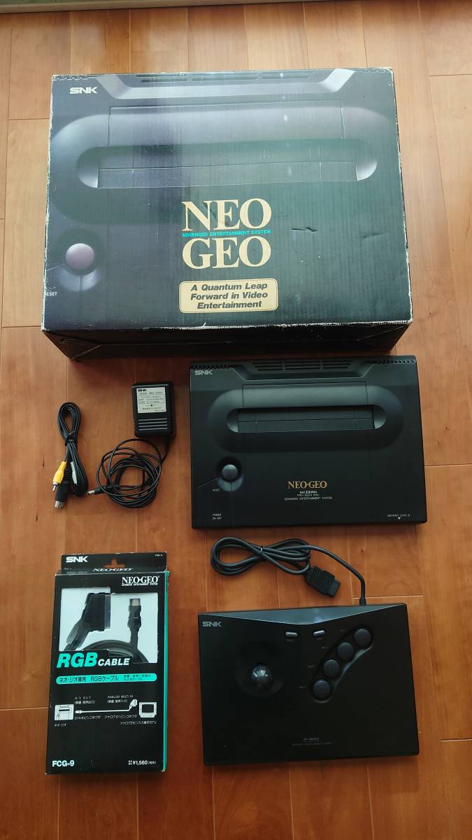 新品，お買い得 ネオジオ本体 純正RGBケーブル 箱付き(ネオジオ)｜売買されたオークション情報、yahooの商品情報をアーカイブ公開 - オークファン ネオジオ