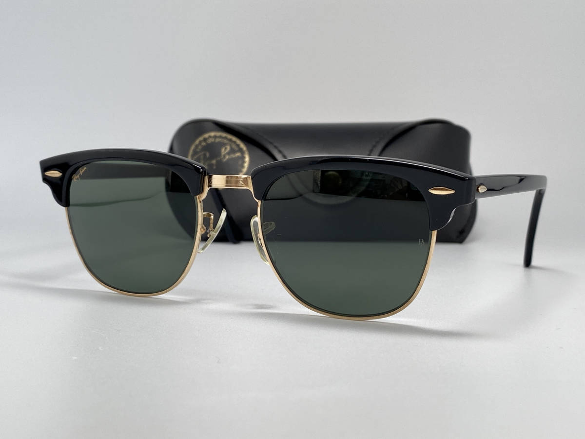 ケース付☆B&L RAY-BANボシュロムレイバン CLUBMASTERクラブマスター2