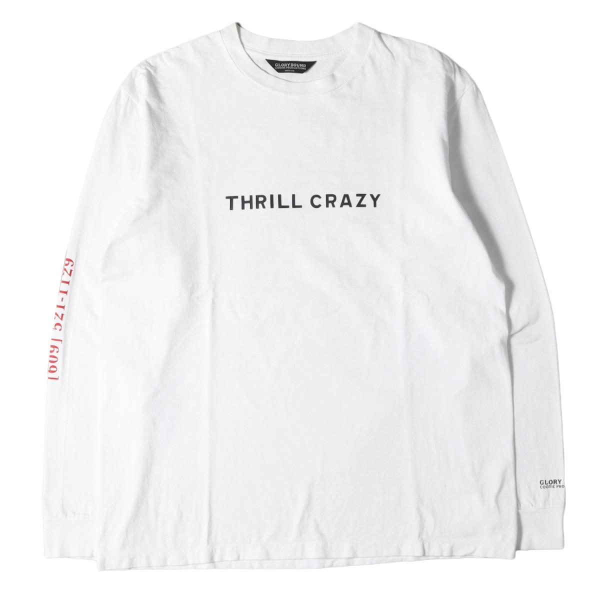 人気定番，送料無料 COOTIE クーティー Tシャツ グラフィック プリント ロングスリーブTシャツ Print L/S Tee 17SS ホワイト 白 M トップス カットソー ロンＴ(Mサイズ)｜売買されたオークション情報、yahooの商品情報を Mサイズ