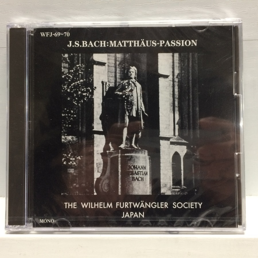 【大得価，定番】 2CD 日本フルトヴェングラー協会 バッハ マタイ受難曲 1954年 WFJ-69-70(声楽)｜売買されたオークション情報、yahooの商品情報をアーカイブ公開 - オークファン 声楽