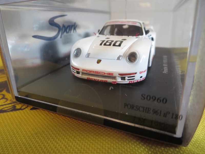 1/43 Spark Porsche 961 No.180 LM 1986 ポルシェ 961 180号車 1986年