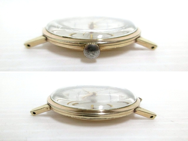 必見！【CITIZEN Hi-line 手巻腕時計 25石 14K GOLD FILLED