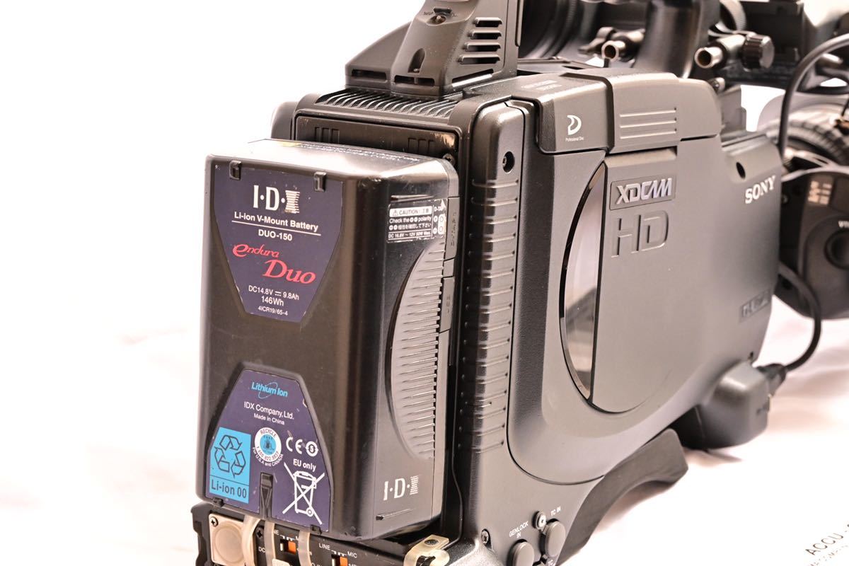 SONY XDCAM PDW-F350L Canon HD対応別売レンズ付き 業務用・放送用