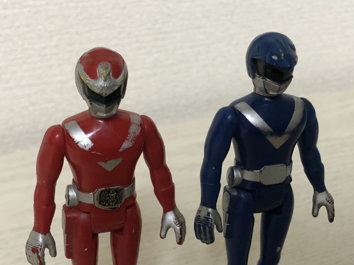 当時物 レトロ ソフビ 太陽戦隊サンバルカン バルシャーク バル 