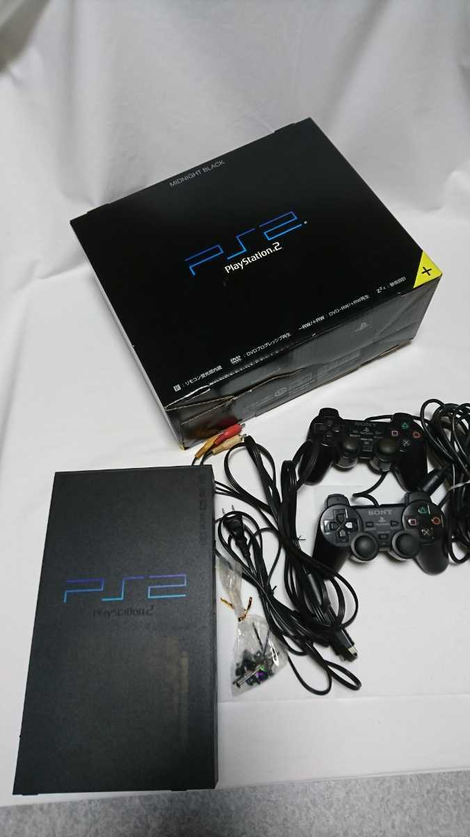 お得，豊富な SONY プレイステーション2 本体 ミッドナイトブラック 動作未確認 ジャンク品(本体)｜売買されたオークション情報、yahooの商品情報をアーカイブ公開 - オークファン 本体、アクセサリー