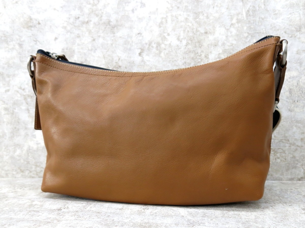 □極美品□COACH コーチ□メンズ□ヘリテージ F70559□ロゴ型押し 