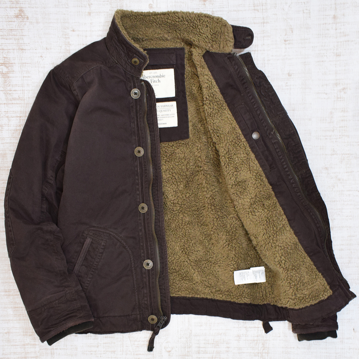 定価4.6万円☆ ABERCROMBIE & FITCH アバクロ ダメージ加工 プレミアム 