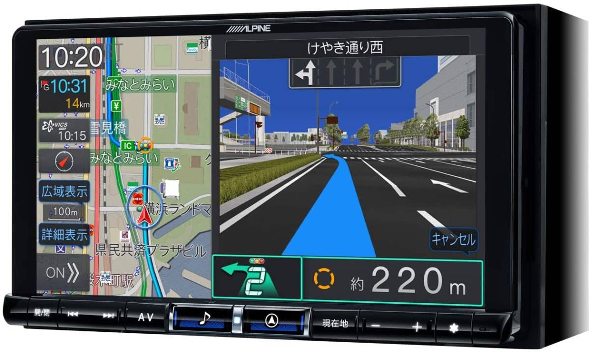 BIG カーナビ 9型 alpine ビッグx x9の通販 ALPINE | X9NX アルパイン 