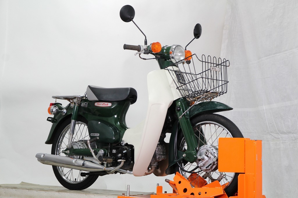 安売切】@C50@スーパーカブ@AA01@インジェクション@バッテリー新品@緑 