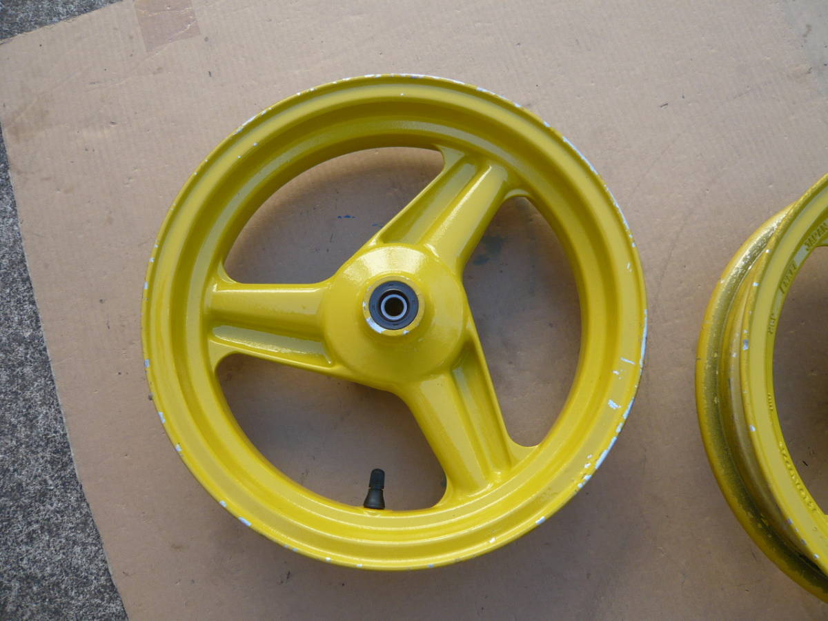 NSR50 前期ホイール NSF100 NSR80 フレ無し 【公式通販】