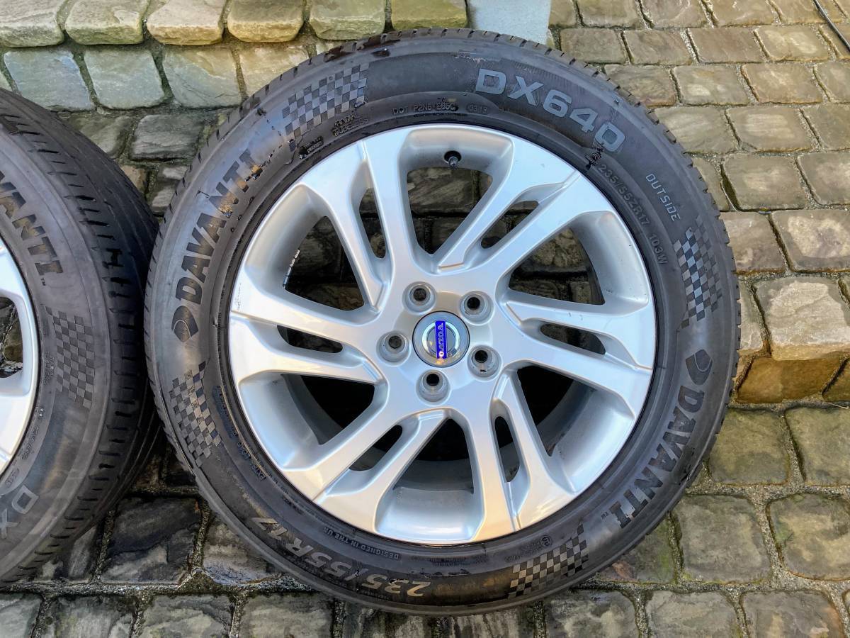 VOLVO 純正17インチタイヤホール4本セットDavanti DX640