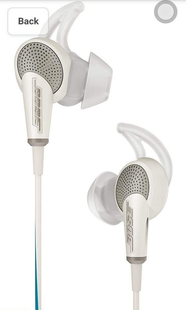QuietComfort 0 Bose Noise Cancelling Acoustic Earbuds for QC20