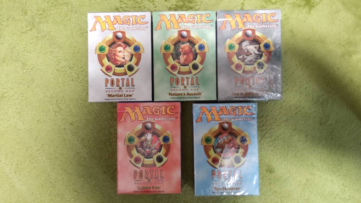 [MTG]Portal Second Age/Theme decks[英語版構築済み5種類]_1