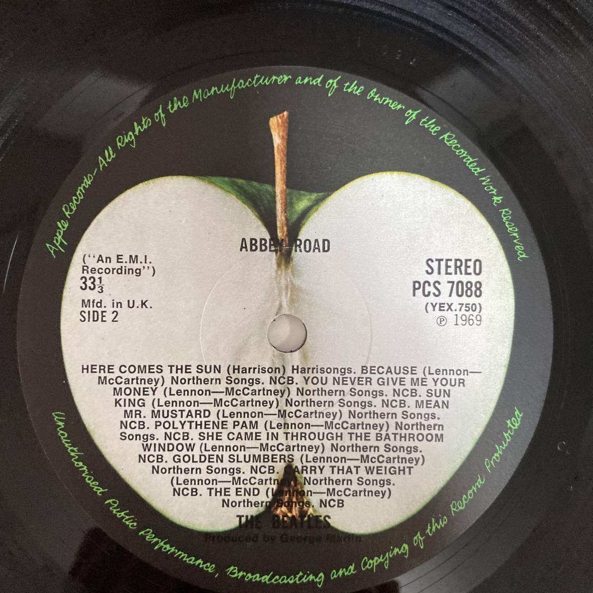Abbey Yahoo!オークション ROAD UK 初回マト2⁄1 Beatles レコード