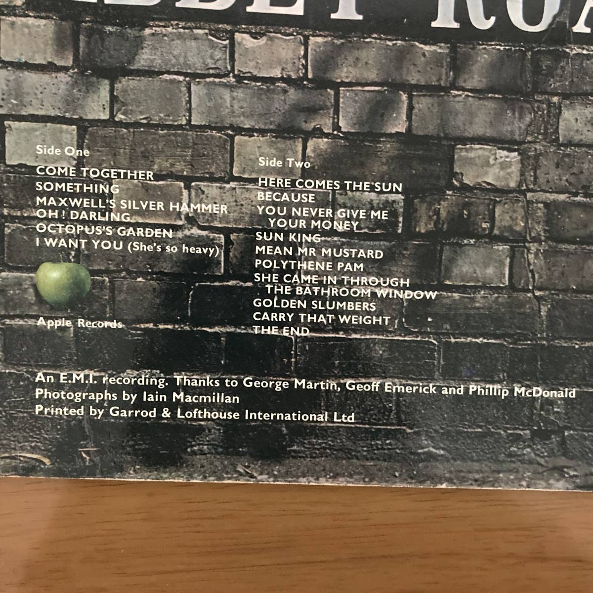 Abbey Yahoo!オークション ROAD UK 初回マト2⁄1 Beatles レコード
