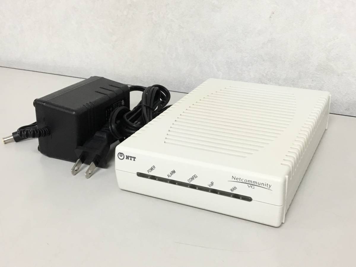 VG230i Netcommunity 接続アダプター ひかり電話 東仕 □□NTT 初期化 