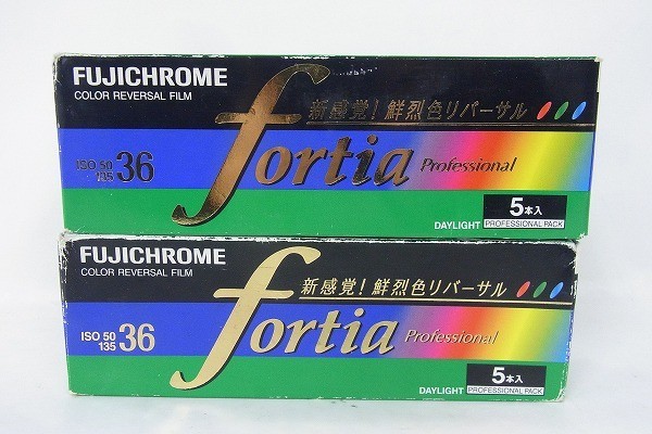 A480-Y13-468 限定品 FUJIFILM 富士フィルム FORTIA 36 フィルム 2点 セット 現状品② | 0 - Exp NEXIA X-T3-B