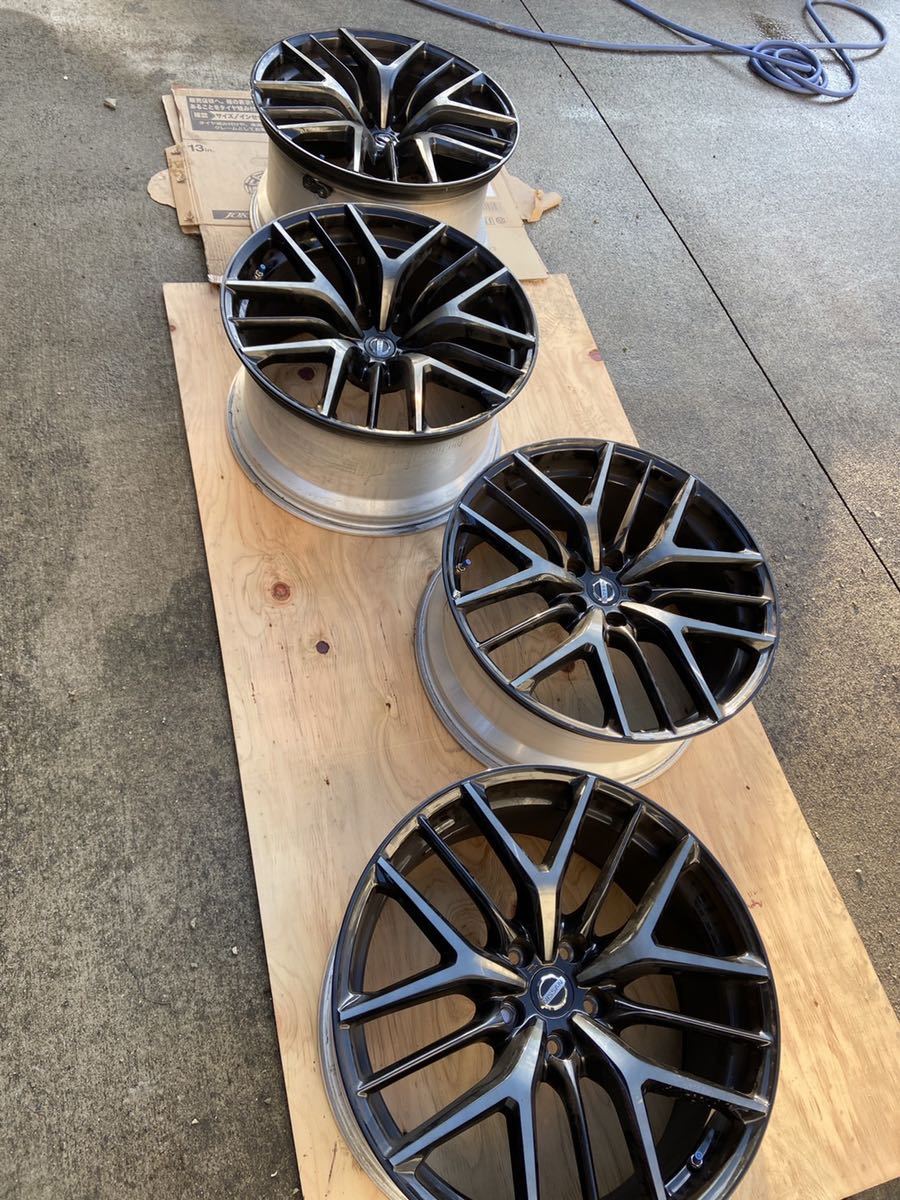 R35 GTR 後期純正ホイール 前後4本 20インチ R35 GT-R 純正 r35 gtr