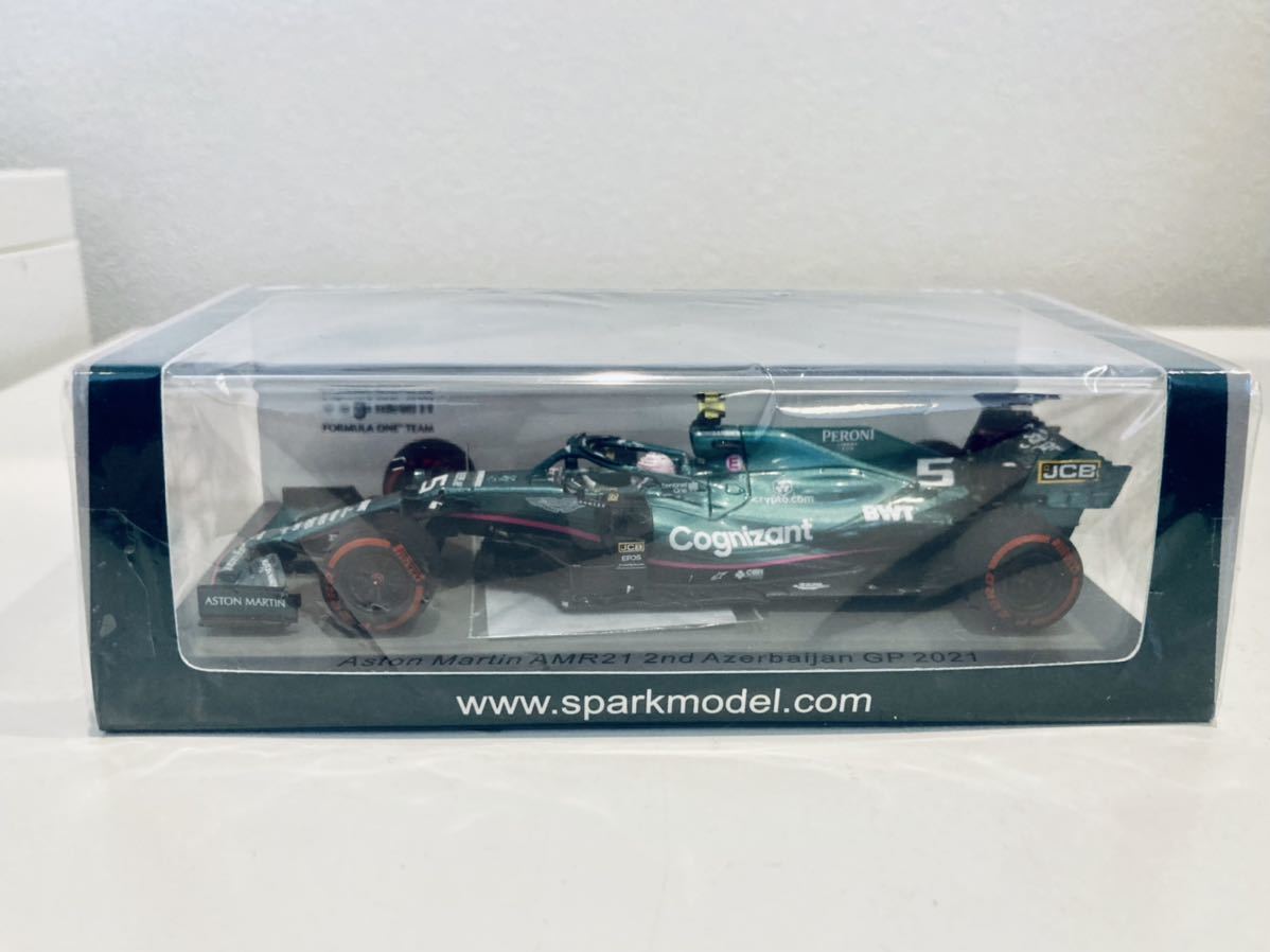 1/43 Spark アストンマーチン AMR21 S.ベッテル 2nd Azerbijan GP 2021