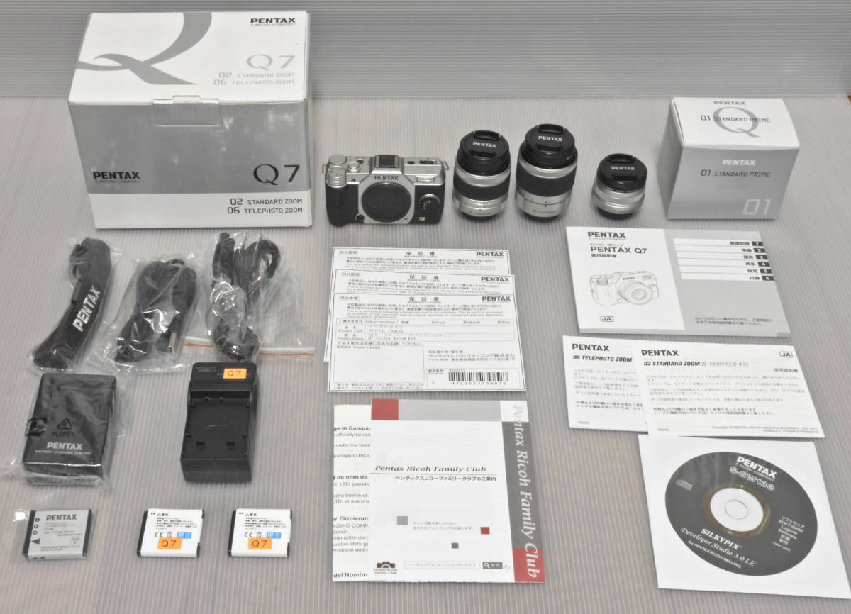 Q7 PENTAX ミラーレス一眼 公式通販 ダブルズームキット [標準ズーム W