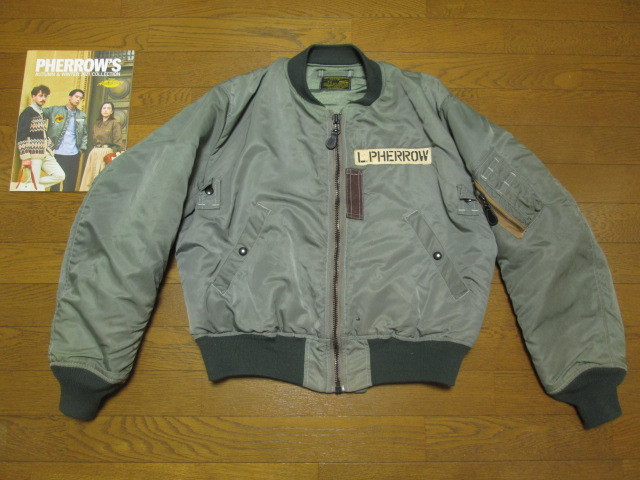 PHERROW'S フェローズ MA-1 MA1 フライトジャケット M 38 PHERROWS