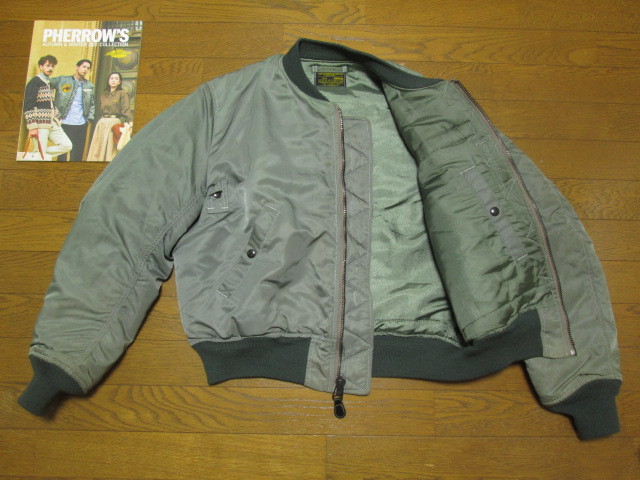 PHERROW'S フェローズ MA-1 MA1 フライトジャケット M 38 PHERROWS