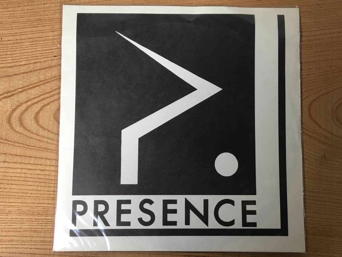 美品レコード PRESENCE プレゼンス ROCK DRIVE SKY ソノシート EP 7