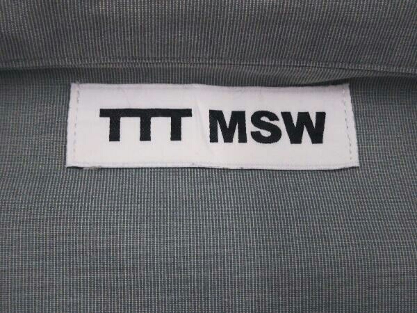 TTT MSW ◇長袖シャツ◇ 日本製 サイズ L グレイッシュグリーン ティー
