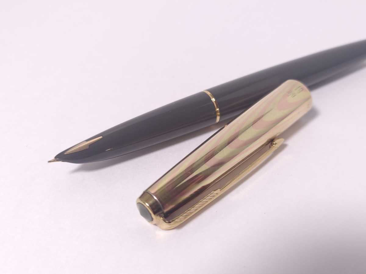 PARKER パーカー 61 キャピラリーフィラー式 万年筆 12金張【いおき