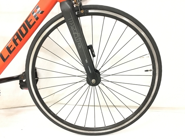 LEADER 721TR オレンジ系 Sサイズ ピストバイク 自転車 中古 楽直 