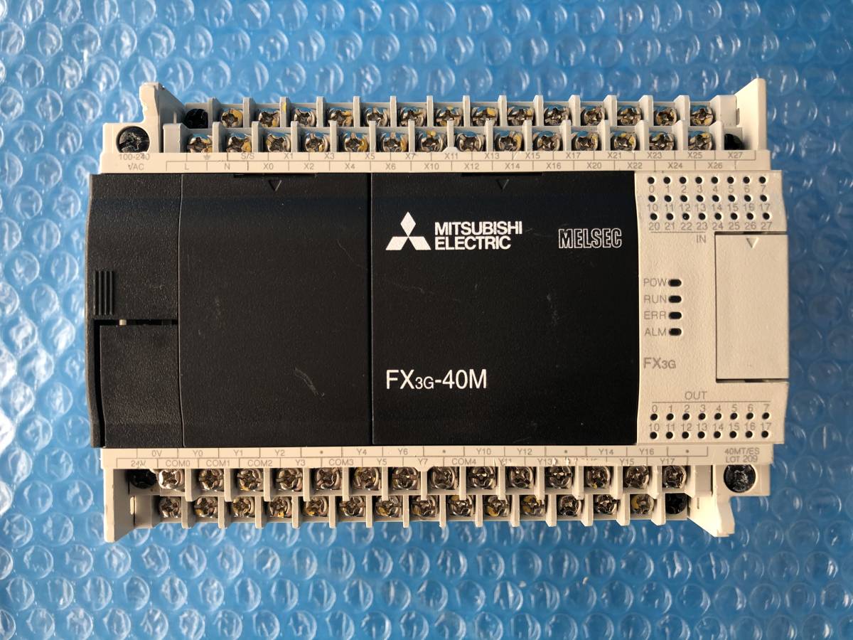 CK8026] MITSUBISHI FX3G-40MT/ES PLC シーケンサ 動作保証