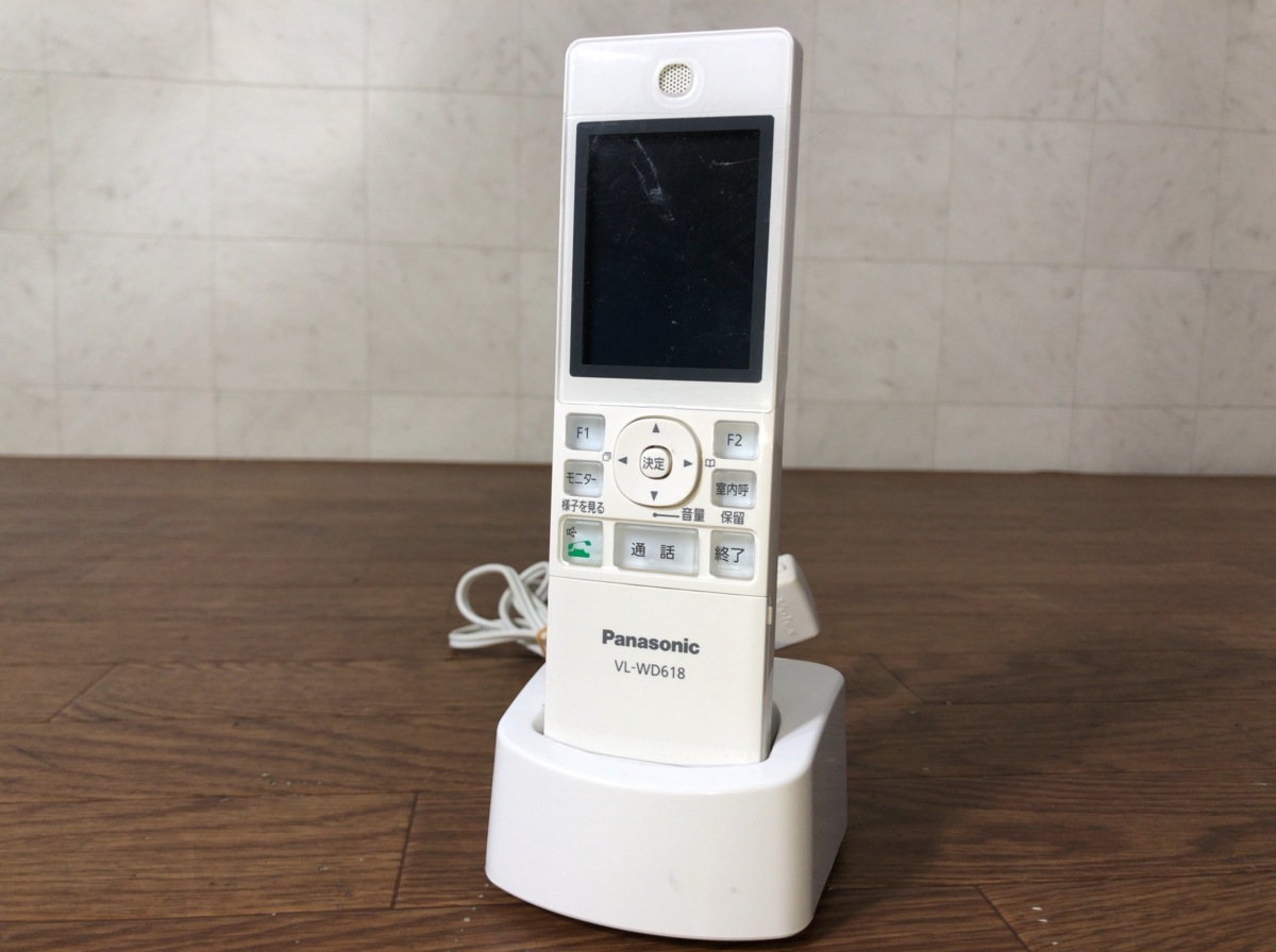 赤字超特価，SALE D011Q035 Panasonic VL-WD618 パナソニック ドアホン 増設子機(インターホン、ドアホン)｜売買されたオークション情報、yahooの商品情報をアーカイブ公開 - オークファン インターホン、ドアホン