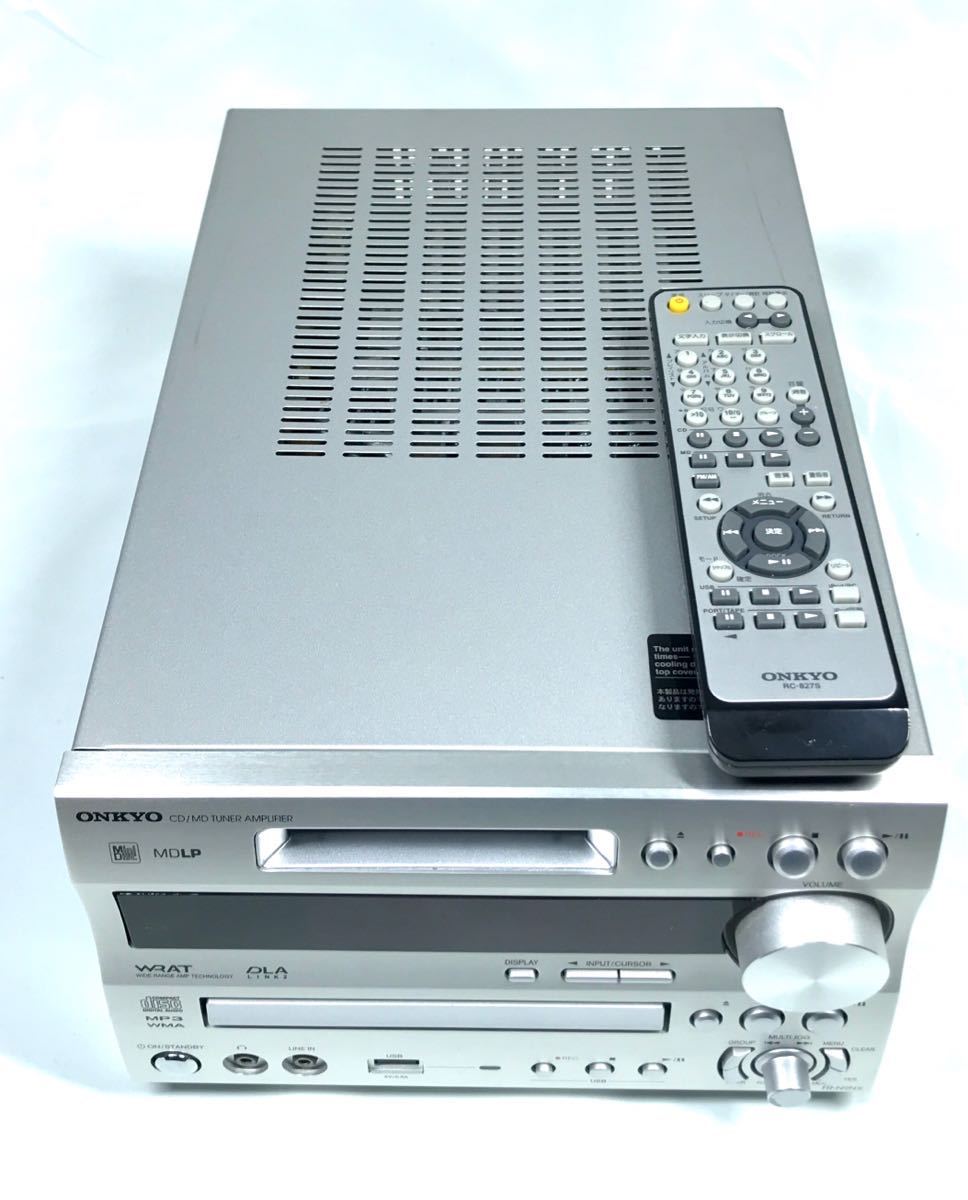 ONKYO オンキョー FR-N9NX 動作 現状品 訳アリ CD MD USB チューナー
