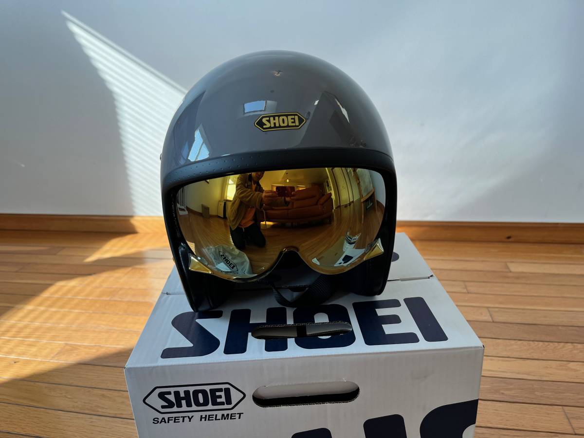 SHOEI ショウエイJOバサルトグレー Lサイズ室内での試着のみほぼ未使用品です