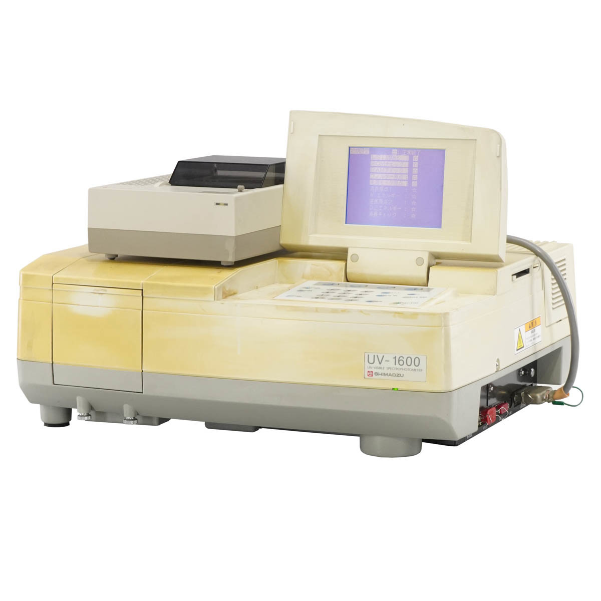 【低価，正規品】 DW 8日保証 SHIMADZU UV-1600 GLP UV-VISIBLE SPECTROPHOTOMETER 取扱説明書 ST03223-0025(環境測定器)｜売買されたオークション情報、yahooの商品情報をアーカイブ公開 - オークファン 環境測定器