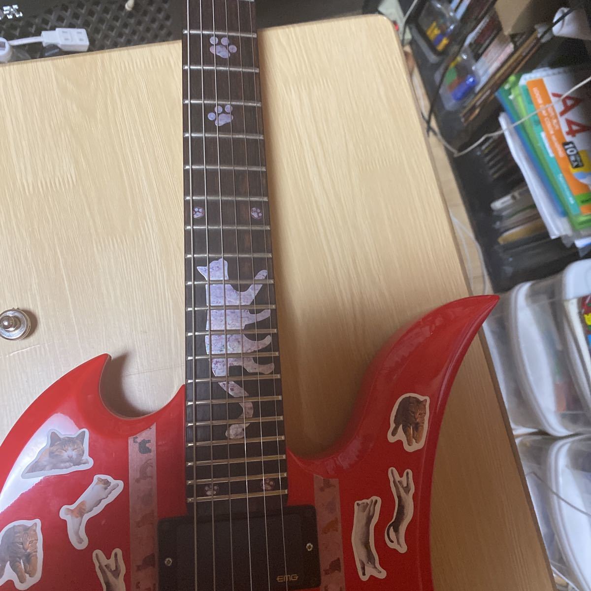 さ*様 B.C. Rich MG-601 Mockingbird ペイント有 中古